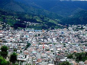 VISTA PANORAMICA DE LA CIUDAD DE LOJA